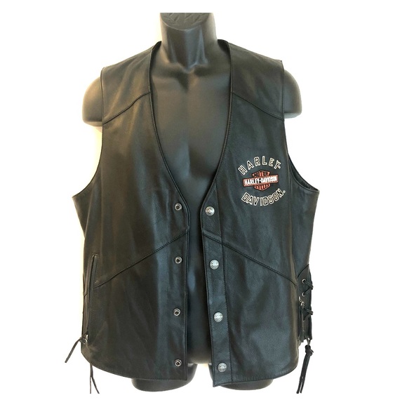 Harley-Davidson Other - Harley-Davidson • Genuine Leather Motorcycle Vest